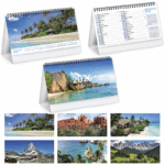 Calendario figurato tavolo Paesaggi