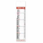 Calendario muro Drill