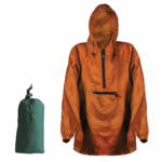 Giacca Impermeabile con Cappuccio Canguro