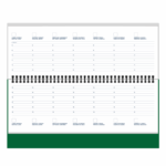 Planning Tavolo Perpetuo Time Wire-O - Settimanale -30,0 x 14,0 - immagine 2