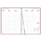 Agenda Tavolo Portafoglio Linea Madera - 21,0 x 26,5 -  Settimanale - immagine 3