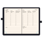 Agenda Tasca Portafoglio Carioca - 8,5 x 12,5 - Settimanale - immagine 2