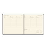 Agenda Tavolo Linea Premium - 17,5 x 17,5 - Settimanale - immagine 2