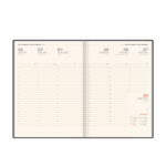 Agenda Tavolo Linea Skiver - 17,0 x 24,0 - Settimanale - immagine 2