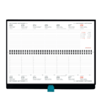 Planning Tavolo Settimanale Linea Island Wire-O - 30,0 x 11,0 - Settimanale - immagine 2