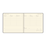 Agenda Tavolo Linea Ombrone Settimanale - 17,5 x 17,5 - Settimanale - immagine 2
