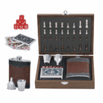 Set Scacchi/Fiaschetta 6 Pezzi Galu