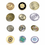 Fermacarte, Fibbie, Spille, Medaglie, Premiazioni etc.