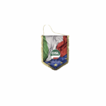 Gagliardetto Multiuso “forma pentagono” con frangia Pilly - immagine 12