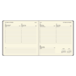 Agenda Tavolo Bigiornaliera Linea Amalfi – 17,5 x 17,5 - immagine 2