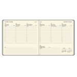Agenda Tavolo Settimanale Blocco Fisso Linea Vienna – 17,5 x 17,5 - immagine 2