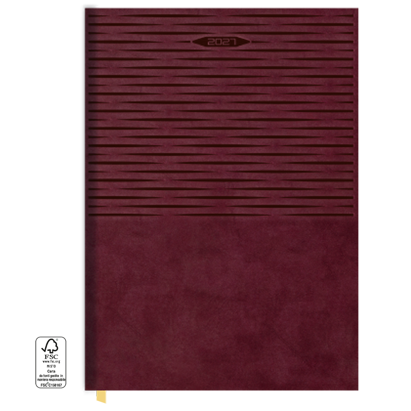 ap21719 Agenda Tavolo Blocco Fisso Settimanale Linea Vienna – 17 x 24 cm - immagine 1