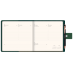 Agenda Tavolo Portafoglio Bigiornaliera Linea Vienna – 17,5 x 17,5 cm - immagine 3