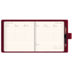 Agenda Tavolo Portafoglio Settimanale Linea Vienna – 17,5 x 17,5 cm - immagine 2