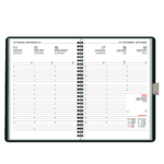 Agenda Tavolo Settimanale Linea Vienna Wire-O – 16,6 x 24 cm - immagine 2