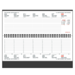 Planning Tavolo Settimanale Linea Vienna Wire-O – 30 x 11 cm - immagine 2