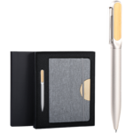 set regalo 2 pezzi: notebook tavolo con TAG /NFC (144 bytes) e penna BLISS - immagine 2