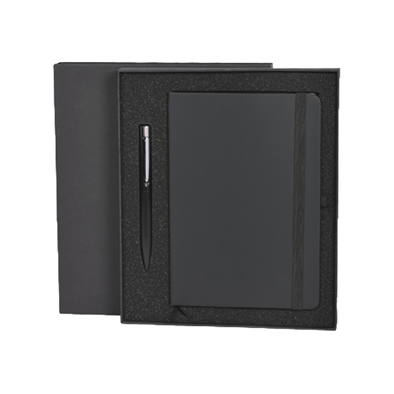 rp9081_2 set regalo multiuso 2 pezzi: blocco notes e penna usb CIFF - immagine 1