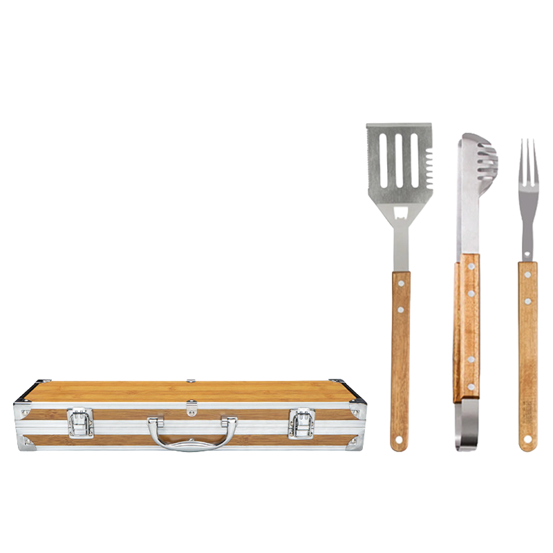 fp3363 Set Posate Barbecue 4 pezzi Sandrone - immagine 1